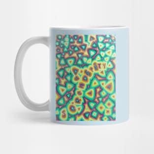 Serendipity Teals, Yellows & Purple Mug